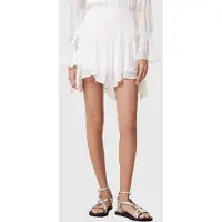 AllSaints Pamela Skirt Snow White Größe: 12 | Miniröcke Outlet | Damen | Weiß