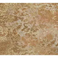Erismann Rost Tapete in Braun Gold Vlies Fototapete in Patina Optik Ideal für Küche und Wohnzimmer Braune Vliestapete in Rostoptik