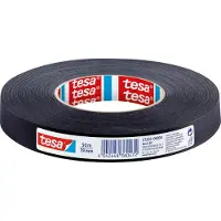 TESA 57230-00000-02 Tekstiltape Sort (L x B) 50 m x 19 mm 1 stk