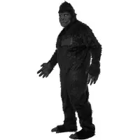 Metamorph Gorilla Kostüm schwarz