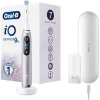 Oral-B iO Series 9n, Erwachsener, Vibrierende Zahnbürste, Tägliche Pflege, Zahnfleischpflege, Sensibel, Whitening, Weiß, 2 min, Weiß