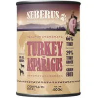 Seberus Turkey w/Asparagus getreidefreies Hunde-Nassfutter