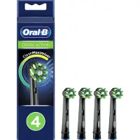 Oral-B attachment for BRAUN ORAL-B EB50-4 CrossAction Black Edition brushes, 4 pcs.