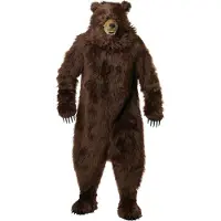 Metamorph Grizzlybär Kostüm mit beweglicher Maske