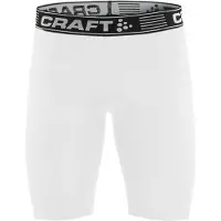 Craft Leggings Pro Control Compression Short Unisex White-M