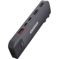 Sitecom 6-in-2-Multiport-Hub für MacBook Pro Schwarz