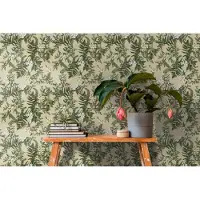 Living Walls Vliestapete "Drawn Into Nature Pflanzen-Tapete Mustertapete Floral Natur" matt strukturiert Vliestapete Blätter für Schlafzimmer Küche Wohnzimmer Pflanzen Design