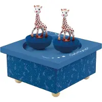 Sophie La Girafe Spieluhr mit tanzenden Giraffen, Milchstrasse magnetisch