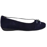 Hassia Leder-Ballerinas "Pescara" in Dunkelblau | Gr.: 37