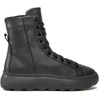 Geox Schnürschuhe D Spherica Ec4.1 D36TCD 00085 C9999 Schwarz 37