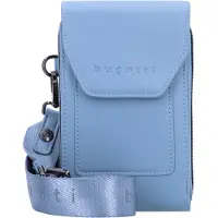 Bugatti Umhängetasche Handytasche Almata Mobile Purse Bag Denim hellblau