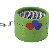 Voggenreiter Spieluhr 1285 „Happy Birthday“, hochwertige Spieluhr mit Qualitäts-Spielwerk und Handku