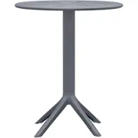 CLP Tisch Lacota Ø 60 cm wetterfest und UV-beständig anthrazit