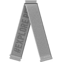 Coros -Armband, 22 mm, graues Nylon