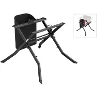 Skil 1301 AA Sägetisch (für Tischsägen, 80cm Stehbreite, bis 200kg, Staubbeutel)