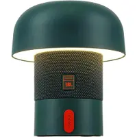 Kooduu Sensa Play Mini – Bluetooth-Lautsprecher mit Lampe, JBL 8 W, Bluetooth 5.3, dimmbare LED, Deep Aquamarine