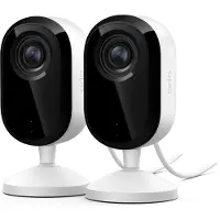 Arlo Essential 3 2K-Innenkamera, 2er Set, CCTV Sicherheitskamera, Drinnen, Kabelgebunden, Decke / Schreibtisch, Weiß, Vietnam