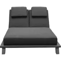 CLEMENTO Bali Doppelliege Aluminium Sunbrella