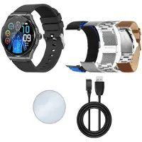 Knauermann PRO 3 (2024) Gesundheitsuhr mit Telefon & Notruffunktion SOS Taste