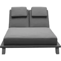 CLEMENTO Bali Doppelliege Aluminium Sunbrella