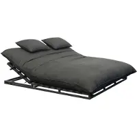 CLEMENTO Bona Doppel Loungeliege Aluminium Createxx