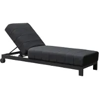 CLEMENTO Beziers Loungeliege Aluminium mit Rollen Createxx
