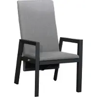 CLEMENTO Sunso Dining Gartenstuhl Aluminium Createxx