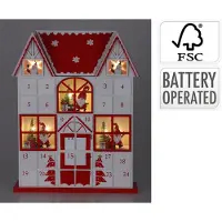 Koopman Adventskalender mit LED, GR9021750