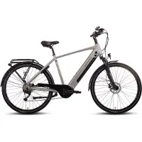 SAXONETTE "Deluxe Sport (Diamant)" 9 Gang Shimano Alivio Schaltwerk Kettenschaltung Mittelmotor 250 W Pedelec, Elektrofahrrad für Damen u. Herren