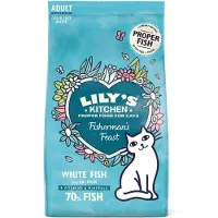 Lily's Kitchen Katze - Weißfisch & Lachs - 2 kg