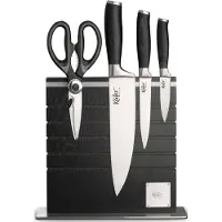 Käfer Messer Set Pakka Schwarz, 5-tlg.