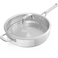 Ninja Bratpfanne Ø26cm EverClad Edelstahl