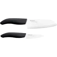Kyocera GEN Geschenkset: Schäl- und Santoku-Keramikmesser