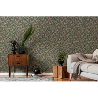 Living Walls Vliestapete "Drawn Into Nature Blätter-Tapete Mustertapete Pflanzen Natur" matt strukturiert Vliestapete Blatt-Motiv für Schlafzimmer Küche Wohnzimmer Blätter Flur