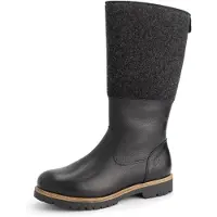 Travelin' Leder-Stiefel "Skive" in Schwarz - 38