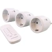 Smartwares Smart-Steckdose- Funksteckdose Kabelloses Schalterset