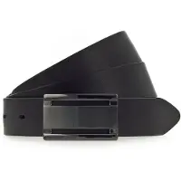 Vanzetti Gürtel Leder black | Gr.: 110 cm