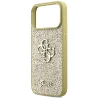 GUESS Apple iPhone 17 Pro Max Hülle - Kunststoff - - Backcover/Hard Case - Gold