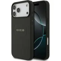 GUESS Grained Ring Magsafe Iphone 17 Pro Max Handyhülle