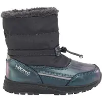 Viking Equip Shine Pull-On WP Winterstiefel, Charcoal, 22