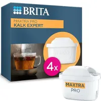Brita 4 MAXTRA PRO Expert Anti-Kalk-Kartuschen - Bis zu 600 l gefiltertes Wasser
