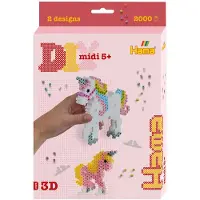 Hama Midi Perlenset Einhorn 2000 Teile