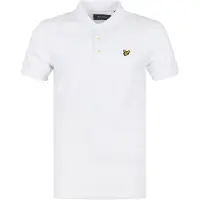 Lyle & Scott Plain Kurzarm-poloshirt Weiß XS Mann Weiß XS