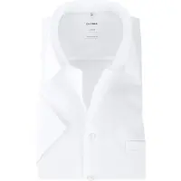 Olymp Luxor Hemd Comfort Fit Weiß Kurzarm
