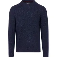 Barbour Tisbury Pullover Wolle Dunkelblau - adult