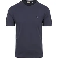 Gant T-Shirt "REG SHIELD SS T-SHIRT" mit Logostickerei auf der Brust