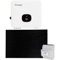 Growatt 7kWp Glas Glas PV-Anlage ohne Speicher mit MOD 7KTL3-XH2 7kW
