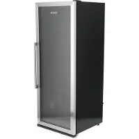 Severin Flaschenkühlschrank () FKS 8841 aus Edelstahl, schwarz Kühlschrank Flaschenkühlschrank Getränkekühlschrank