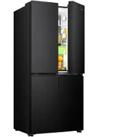 Hisense RQ5P470SAFE, Freistehend, Mehrtürig, Schwarz, Berührung, LED, R600a