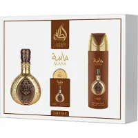 Lattafa Pride Masa EDP 100 ml + EDP 20 ml + Körperspray 200 ml (unisex)